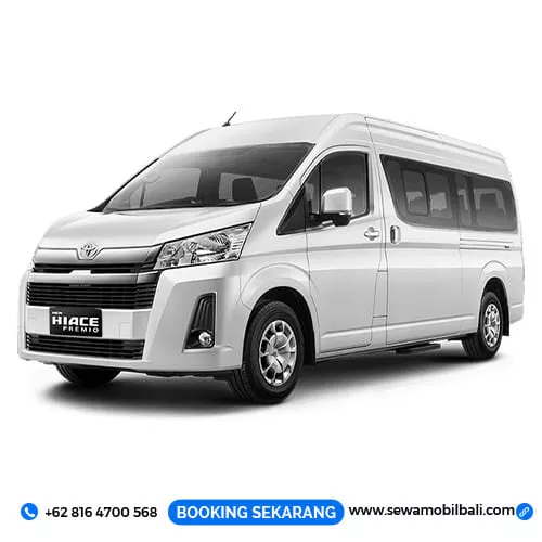 Sewa Hiace Premio Dengan Sopir + Bbm di Bali Murah