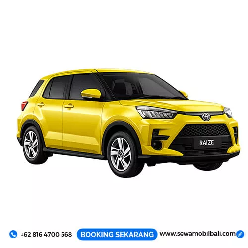 Sewa Mobil Raize Dengan Sopir dan Bbm di Bali Murah